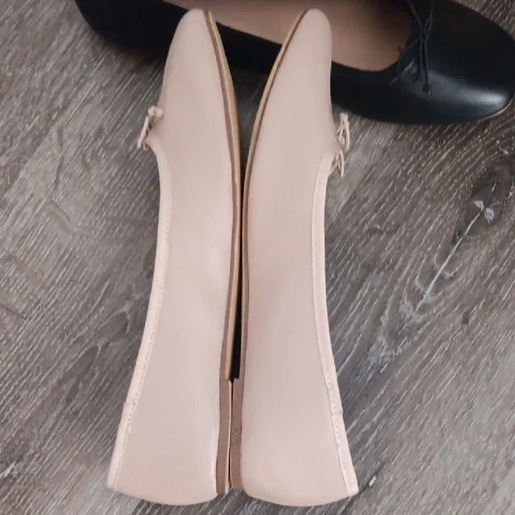 A New Day Women's Flats - Cream and Black - Picture 7 of 11